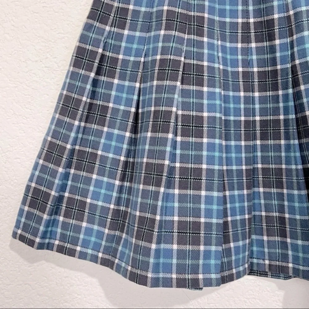 Aeropostale Plaid Pleated Micro Mini Skirt Size XS